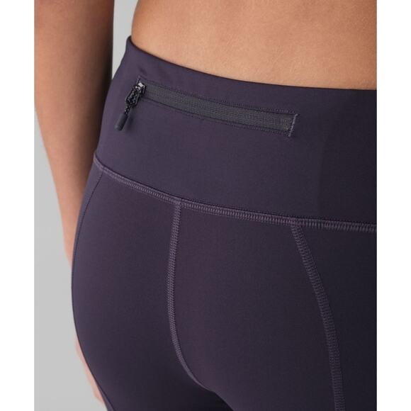 lululemon Pace Rival Crop (22") Leggings Women's Size 4 With Pockets - Picture 3 of 14